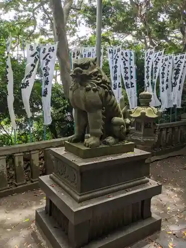 八百富神社の狛犬