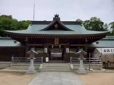 多井畑厄除八幡宮の本殿・本堂