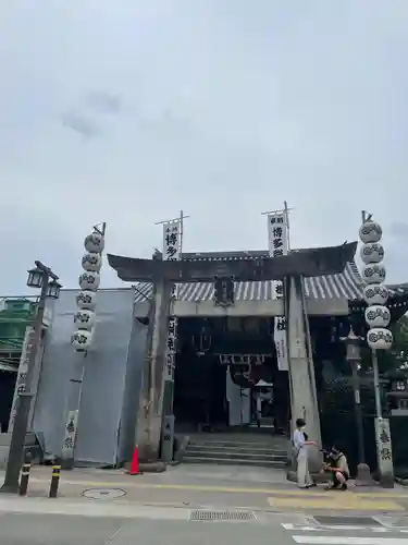 櫛田神社の鳥居