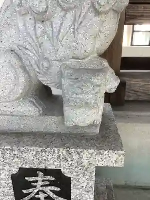 竹生嶋社の狛犬