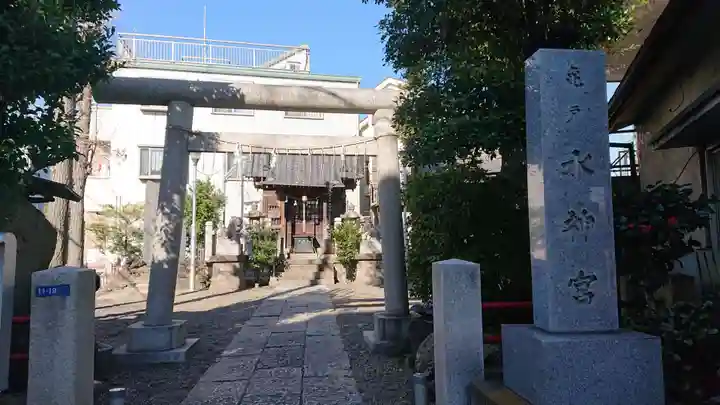 亀戸水神社の鳥居