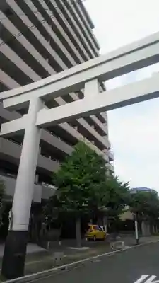 葛飾八幡宮の鳥居