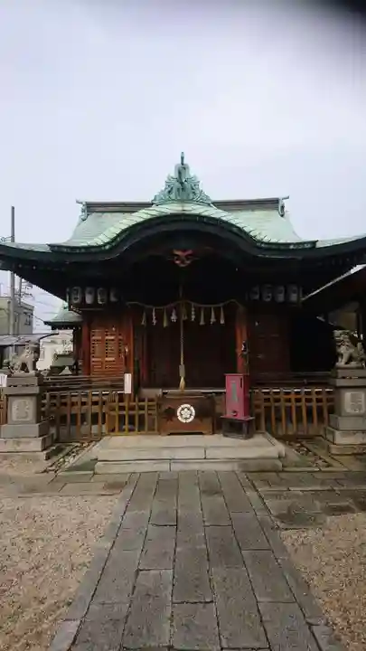 素盞男神社の本殿・本堂