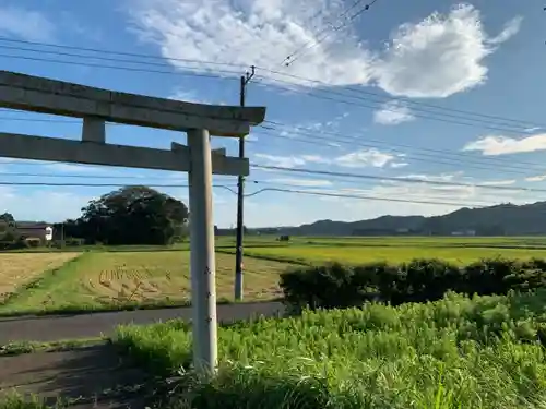 滝口神社の鳥居