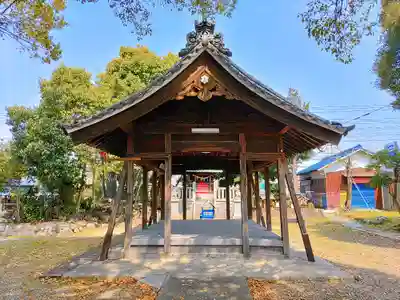 八王子社（気噴町北）の本殿・本堂