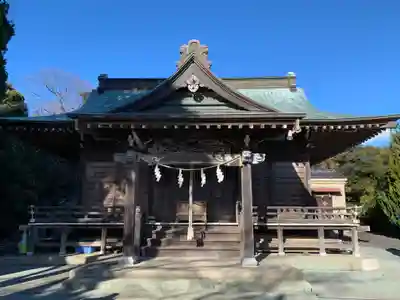 薄井神社の本殿・本堂