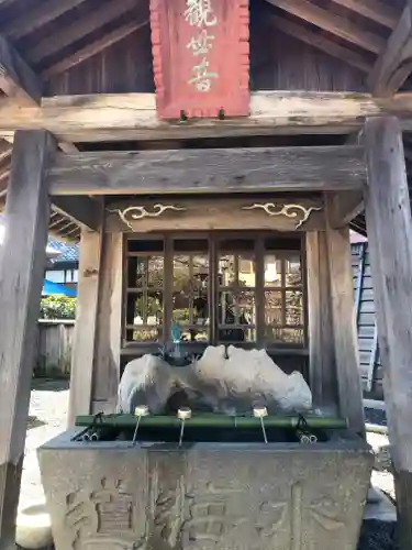 慶龍寺の手水舎
