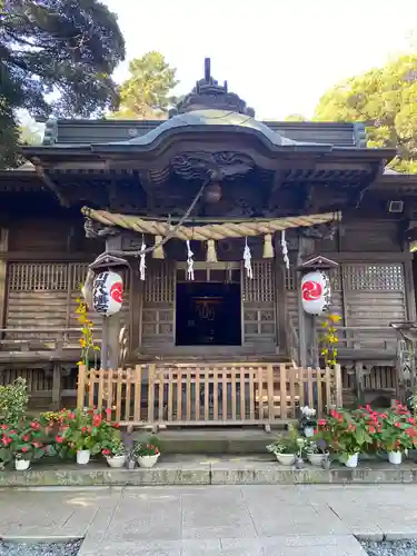 川尻八幡宮の本殿・本堂