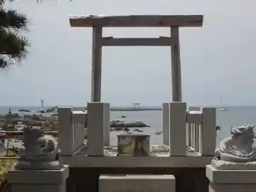 龍神宮遙拝所の鳥居