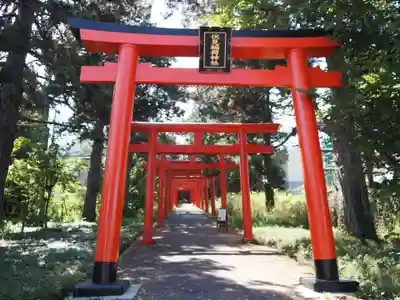 札幌伏見稲荷神社の鳥居