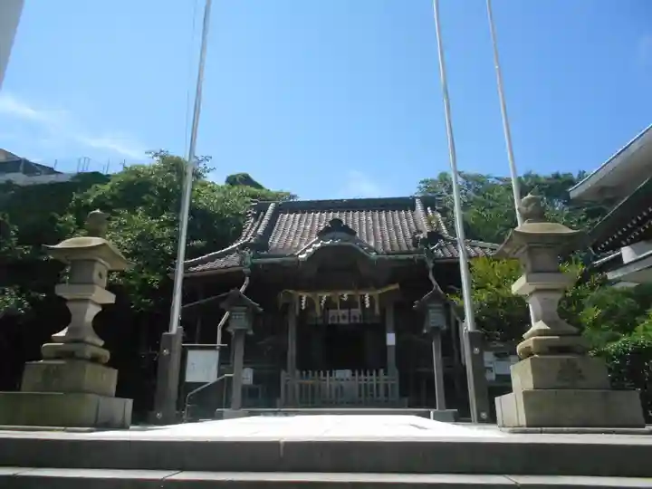 諏訪神社の本殿・本堂