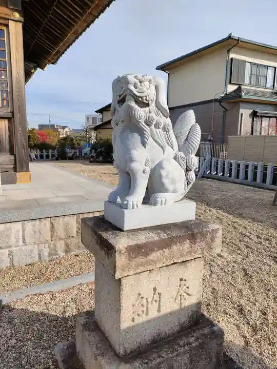 大野神社の狛犬