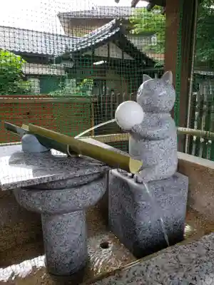 荻窪白山神社の手水舎