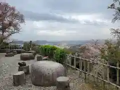 唐澤山神社の景色