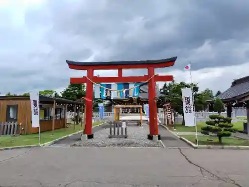 美瑛神社の鳥居