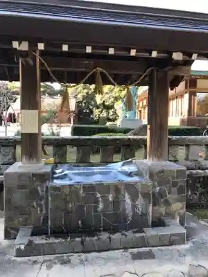 松江護國神社の手水舎