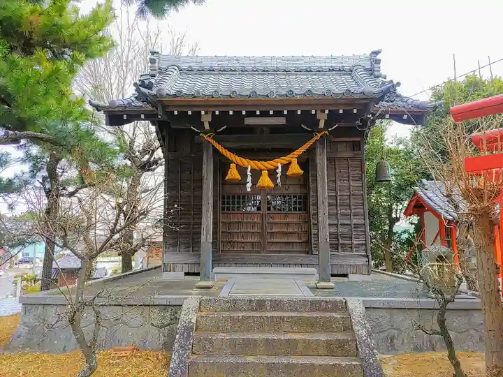 堀内天皇社(天神社)の本殿・本堂