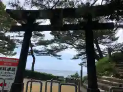 海津見神社（桂浜龍王宮）の鳥居