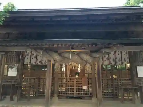 玉作湯神社の本殿