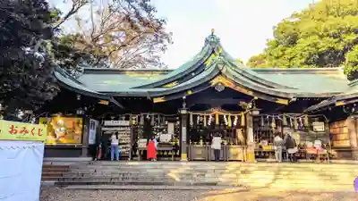 検見川神社の本殿・本堂