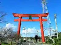桜ヶ池池宮神社の鳥居