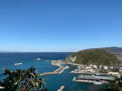 八幡神社の景色
