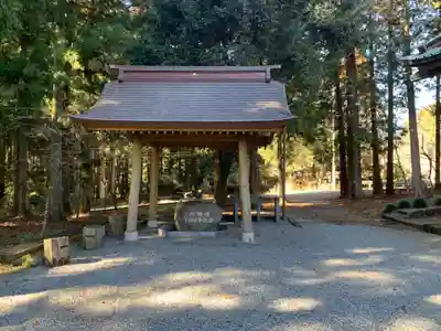 山宮浅間神社の手水舎