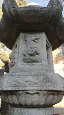 十二所社の狛犬