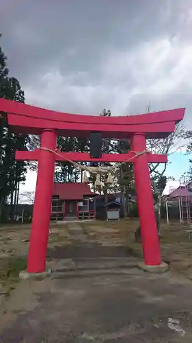 表刀神社の鳥居