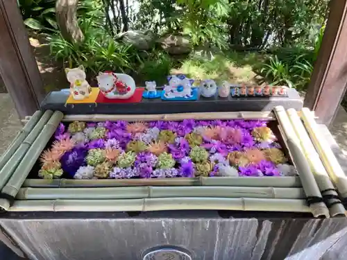 下谷神社の手水舎