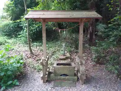 鉾山神社の手水舎