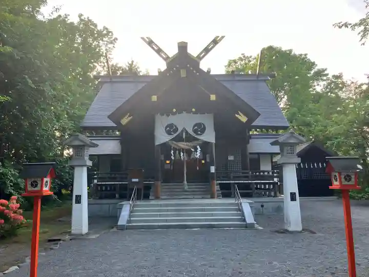 比布神社の本殿・本堂