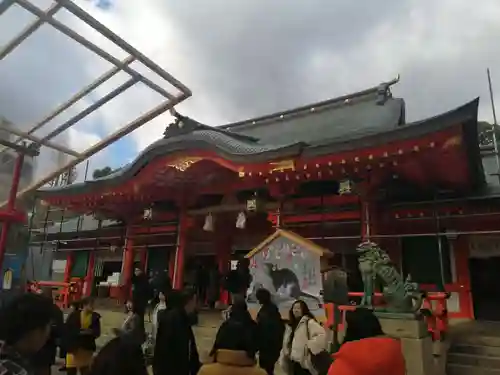 生田神社の本殿・本堂