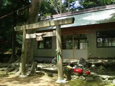 伊射波神社の鳥居