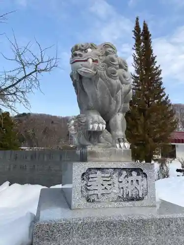 栗山天満宮の狛犬