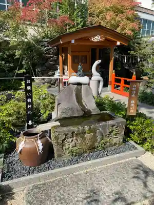 蛇窪神社の手水舎