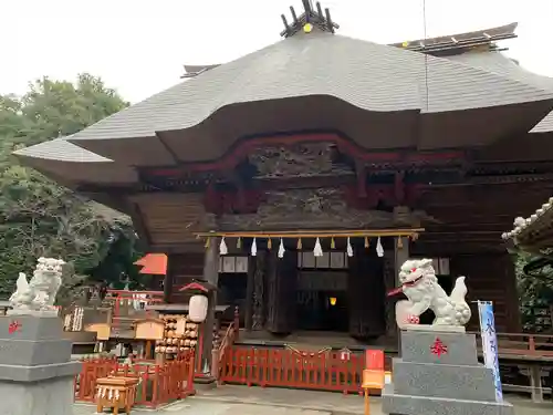 産泰神社の本殿