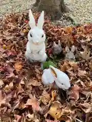 三輪神社の狛犬