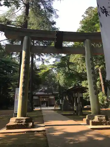 蛟蝄神社奥の宮の鳥居