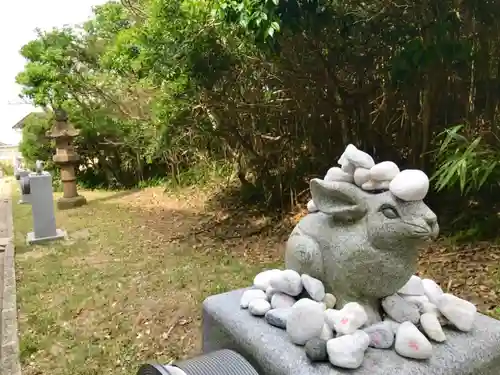 白兎神社の狛犬