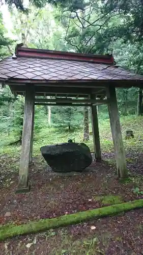 弟子屈神社の手水