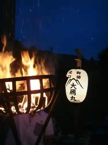 北口本宮冨士浅間神社のお祭り