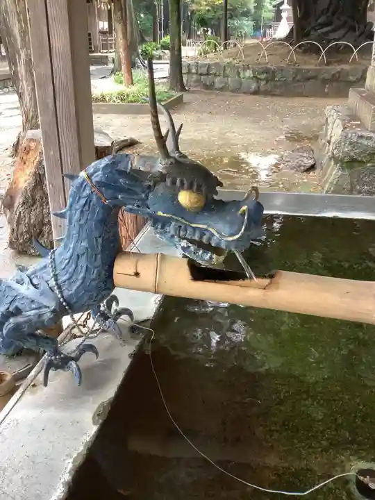 豊川進雄神社の手水舎