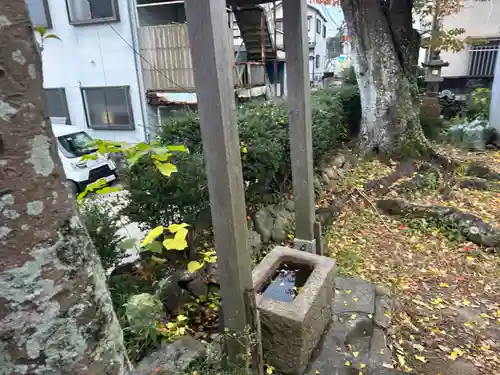 伊達神社の手水舎