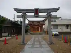 深田山神社の鳥居