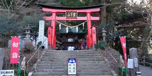 鷲子山上神社の鳥居