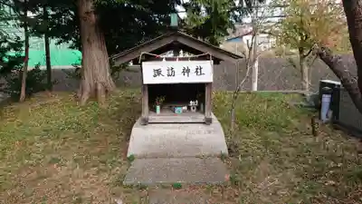 諏訪神社の本殿・本堂