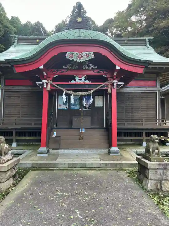 豊間諏訪神社の本殿・本堂