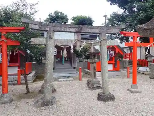 星田神社の鳥居