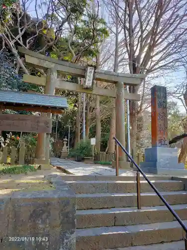 姉埼神社の鳥居